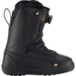Buty snowboardowe K2 HAVEN. Czarne obuwie sportowe damskie K2, bez wzorów, snowboardowy. W wyprzedaży za 799.00 zł.
