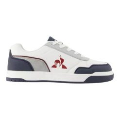 Baskets Garçon LCS COURT BREAKER GS-2422695 Blanc Le Coq Sportif. Białe obuwie sportowe damskie le coq sportif, bez wzorów. Za 139.99 zł.