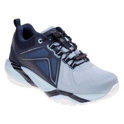 Wodoodporne Buty Do Chodzenia Dla Kobiet Omelio. Niebieskie obuwie sportowe damskie ELBRUS, bez wzorów, trekkingowe. Za 414.99 zł.