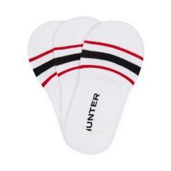 Stopki Hunter. Białe skarpety damskie Hunter, bez wzorów. Za 34.99 zł.