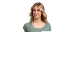 Damska bawełniana koszulka Kilpi ROANE-W. Zielone t-shirty damskie Kilpi, bez wzorów, z bawełny, bez kołnierzyka. Za 50.25 zł.