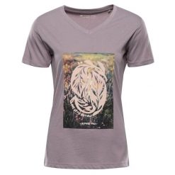 Koszulka damska bawełniana Alpine Pro Dorena. Niebieskie t-shirty damskie Alpine Pro, l, bez wzorów, z bawełny, klasyczne, bez kołnierzyka. Za 109.00 zł.