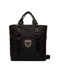 Blauer Torebka S6SILVA01/TWE Czarny. Czarne torebki do ręki damskie Blauer, bez wzorów, z materiału, bez dodatków. Za 379.99 zł.