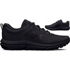 Buty do biegania męskie Under Armour Charged Assert 10. Czarne buty sportowe męskie Under Armour, ze skóry ekologicznej, bez zapięcia, do biegania. Za 348.50 zł.