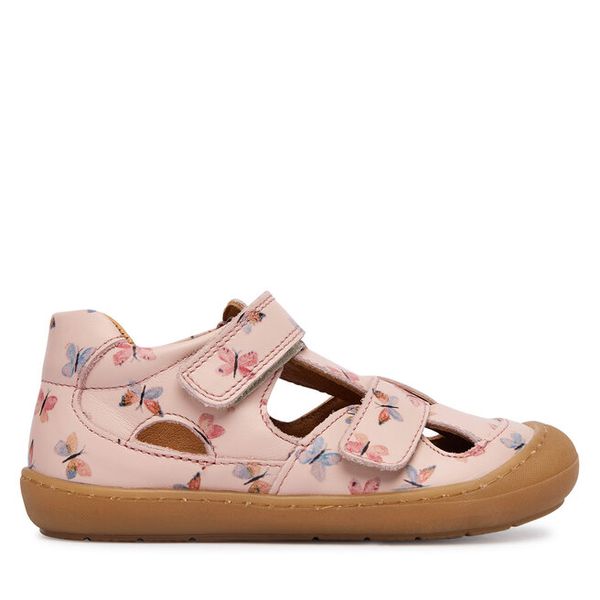 Sandały Froddo. Brązowe sandały dziewczęce Froddo, bez zapięcia. Za 359.99 zł.
