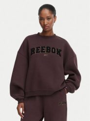 Reebok Bluza Inka RK25686CCW Brązowy Oversize. Brązowe bluzy damskie Reebok, xl, bez wzorów, z syntetyku, bez kaptura. Za 219.99 zł.