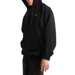 Bluza polarowa VANS SALTON LOOSE FT PO Czarny. Czarne bluzy męskie Vans, l, bez wzorów, z polaru, bez kaptura. Za 193.99 zł.