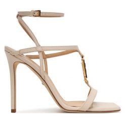 Sandały Elisabetta Franchi. Sandały damskie Elisabetta Franchi, bez wzorów, bez obcasa, na szpilce, bez zapięcia. Za 3,369.00 zł.