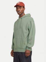 Jack & Jones Bluza Charge 12257852 Zielony Loose Fit. Zielone bluzy męskie Jack & Jones, m, bez wzorów, z bawełny, bez kaptura. Za 109.99 zł.