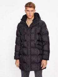 BOSS Kurtka zimowa Olomi 50498233 Czarny Regular Fit. Czarne kurtki męskie Boss, na zimę, m, bez wzorów, z syntetyku, bez kaptura. Za 2,019.00 zł.