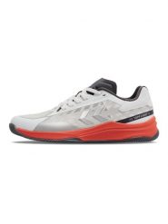 Buty halowe Hummel Topflight Pro. Czerwone obuwie sportowe damskie Hummel, bez wzorów, z gumy, do piłki ręcznej. Za 698.70 zł.