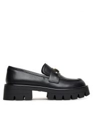 MICHAEL Michael Kors Loafersy Mandy 40T5MAFP1L Czarny. Czarne mokasyny damskie MICHAEL Michael Kors, ze skóry. Za 699.99 zł.