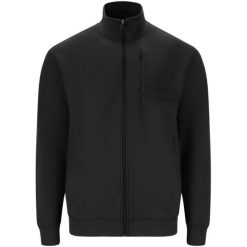 Bluza zapinana na zamek błyskawiczny Virtus Taro. Czarne bluzy męskie VIRTUS, m, bez wzorów, bez kaptura. Za 336.00 zł.