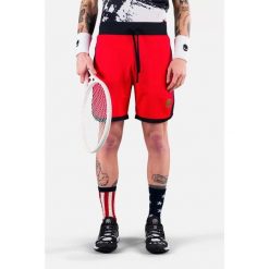 Spodenki tenisowe męskie Hydrogen Tech Shorts. Czerwone buty sportowe męskie HYDROGEN, bez zapięcia, tenisowe. Za 320.00 zł.