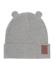 Lasocki Kids Czapka 2K3-002-AW23 Szary. Szare rękawiczki dziecięce Lasocki Kids, bez wzorów, z bawełny. Za 39.99 zł.