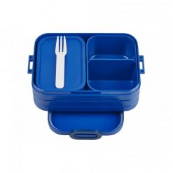 Lunchbox take a break bento midi vivid blue 107632110100. Niebieskie torby i plecaki dziecięce Mepal, z materiału, duże. W wyprzedaży za 56.90 zł.