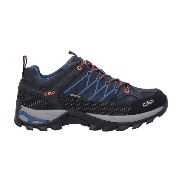 Buty trekkingowe męskie CMP Rigel Low. Brązowe trekkingi męskie CMP, outdoorowe. Za 559.99 zł.