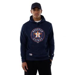 Bluza z kapturem Houston Astros Nos MLB Regular OSB. Niebieskie bluzy męskie New Era, m, bez wzorów, z kapturem. Za 289.00 zł.