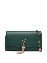Valentino Torebka Divina VBS1R401G Zielony. Zielone torebki do ręki damskie Valentino, bez wzorów, ze skóry, wizytowe, bez dodatków. Za 219.99 zł.