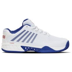 White And Blue K-swiss Hypercourt Express 2 Hb 06614197 Wh/clscbl. Białe buty sportowe męskie K-SWISS, bez zapięcia. Za 571.60 zł.