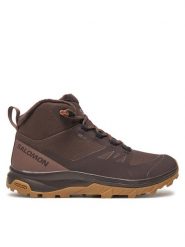 Salomon Trekkingi Outsnap Climasalomon™ Waterproof L47685100 Brązowy. Brązowe trekkingi damskie Salomon, trekkingowe. Za 449.99 zł.
