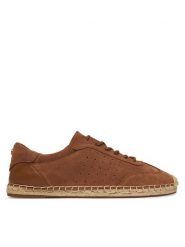 MICHAEL Michael Kors Espadryle Ollie 43S6SCFS1S Brązowy. Brązowe espadryle damskie MICHAEL Michael Kors, bez wzorów, ze skóry, bez obcasa, bez zapięcia. Za 699.99 zł.