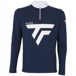 Bluza tenisowa męska Tecnifibre Thermo Sweater. Niebieskie bluzy męskie TECNIFIBRE, m, bez wzorów, bez kaptura. W wyprzedaży za 189.00 zł.