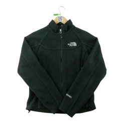 Second life - Kurtka polarowa damska WindWall - Stan bardzo dobry. Czarne kurtki damskie The North Face, m, bez wzorów, z polaru, bez kaptura. Za 190.96 zł.