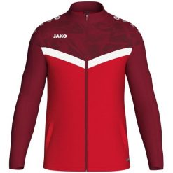 Poliestrowa bluza dresowa Jako Iconic. Czerwone bluzy męskie Jako, xl, bez wzorów, z dresówki, bez kaptura. Za 163.90 zł.