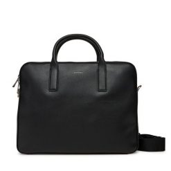 Torba na laptopa Calvin Klein. Czarne torby na laptopa męskie Calvin Klein, bez wzorów. Za 459.99 zł.