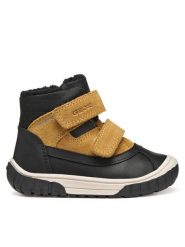Geox Kozaki B Omar Wpf B462DC 04322 C9241 M Żółty. Żółte buty zimowe chłopięce Geox, bez wzorów, ze skóry, bez zapięcia. Za 219.99 zł.