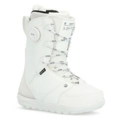 Buty snowboardowe damskie Ride Context. Białe obuwie sportowe damskie RIDE, bez wzorów, snowboardowy. Za 829.00 zł.
