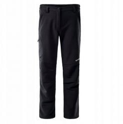 Hi-Tec SPODNIE LADY JATUNI BLACK S. Czarne spodnie sportowe damskie Hi-tec, s, bez wzorów. Za 146.87 zł.