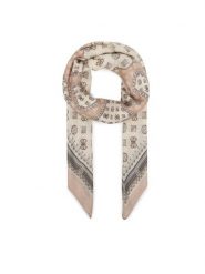 Guess Chusta AW5496 VIS03 Beżowy. Brązowe czapki i kapelusze damskie Guess, z aplikacjami, z wiskozy. Za 249.99 zł.