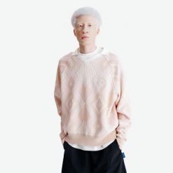 Sweter męski Heritage. Białe bluzy męskie Decathlon, m, bez wzorów, z bawełny, bez kołnierzyka. Za 199.99 zł.