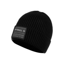 Czapka męska Pitbull zimowa Pitbull Dock. Czarne czapki i kapelusze męskie PITBULL, na jesień, bez wzorów. Za 62.99 zł.