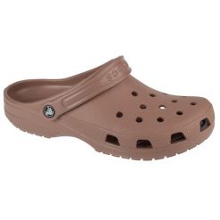 Buty do chodzenia męskie Crocs 100012Q9. Brązowe klapki męskie Crocs, z materiału, sportowe. Za 299.00 zł.