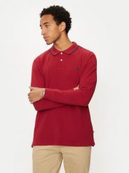 U.S. Polo Assn. Polo MUP2255 Czerwony Regular Fit. Czerwone koszulki polo męskie U.S. Polo Assn., m, bez wzorów, z bawełny, bez ramiączek. Za 169.99 zł.