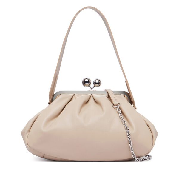 Torebka Weekend Max Mara. Brązowe torebki do ręki damskie Weekend Max Mara, bez wzorów, wizytowe, bez dodatków. Za 1,839.00 zł.
