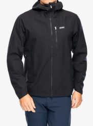 Kurtka rowerowa męska POC Motion Rain Jacket. Czarne kurtki męskie POC, na zimę, m, bez wzorów, z nylonu, bez kaptura. Za 1,118.00 zł.