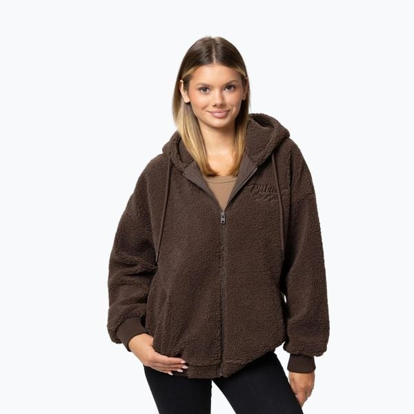 Bluza damska Pitbull Daisy Hooded Zip. Brązowe bluzy damskie PITBULL, m, bez wzorów, z materiału, bez kaptura. Za 249.99 zł.