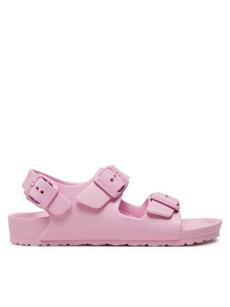 Birkenstock Sandały Milano Eva 1029544 Różowy. Czerwone sandały dziewczęce Birkenstock, z syntetyku, bez zapięcia. Za 143.99 zł.