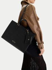 Nine West Torebka CEO-Vellor-LDA8459 Czarny. Czarne torebki do ręki damskie Nine West, bez wzorów, z materiału, bez dodatków. Za 199.99 zł.