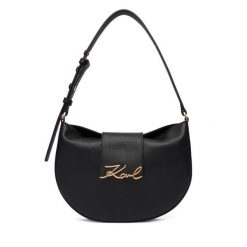 Torebka KARL LAGERFELD. Czarne torebki do ręki damskie KARL LAGERFELD, bez wzorów, klasyczne, bez dodatków. Za 1,199.00 zł.