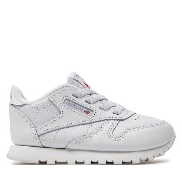 Sneakersy Reebok Classic. Białe półbuty dziewczęce Reebok Classic, bez wzorów, bez zapięcia. Za 179.99 zł.