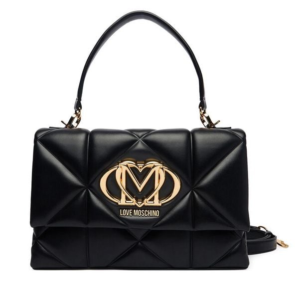 Torebka LOVE MOSCHINO. Czarne torebki do ręki damskie Love Moschino, bez wzorów, klasyczne, bez dodatków. Za 594.99 zł.