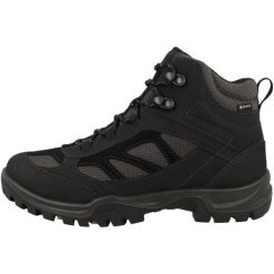 Buty trekkingowe za kostkę damskie Ecco Xpedition III. Czarne trekkingi damskie ecco, za kostkę. W wyprzedaży za 554.00 zł.