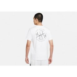 Koszulka męska nike air jordan dri-fit sport dna tee white. Białe koszulki sportowe męskie Nike, m, bez wzorów, bez kołnierzyka, bez ramiączek, do biegania, dri-fit (nike). Za 149.00 zł.