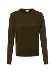 Marie Lund bluzka z czystego kaszmiru Kobiety Kaszmir (100%) zielony, XL. Zielone bluzki damskie Marie Lund, xl, bez wzorów, z kaszmiru, bez kołnierzyka, bez ramiączek. Za 649.95 zł.