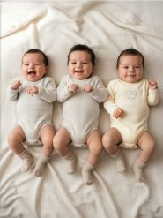 Bawełniane body 3 pack - kremowy. Białe body niemowlęce Sinsay, bez wzorów, z bawełny, bez ramiączek. Za 29.99 zł.